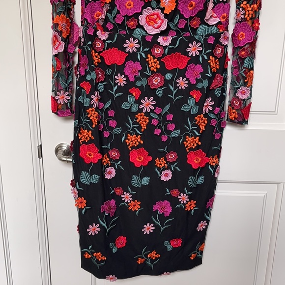 Lela Rose floral dress - Picture 3 of 8